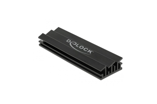 DELOCK Kühlkörper 70mm für M.2 Modul schwarz