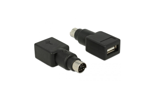 DELOCK Adapter PS/2 St > USB-A Bu