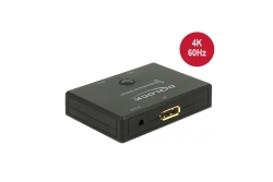 DELOCK Umschalter Displayport 2-1 bidirektional 4K 60Hz