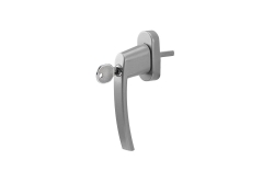 Olympia Fenstergriff mit Schloss FGS 100, silber