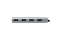 Logilink USB 3.1 HUB 4-port Type-C Aluminium grau
