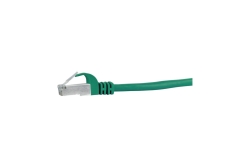 Schwaiger CAT 6 Netzwerkkabel S/FTP mit 1000 MBits 1m Grün