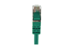 Schwaiger CAT 6 Netzwerkkabel S/FTP mit 1000 MBits 1m Grün