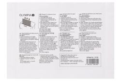 Olympia Ölpapier A5 12 Blatt