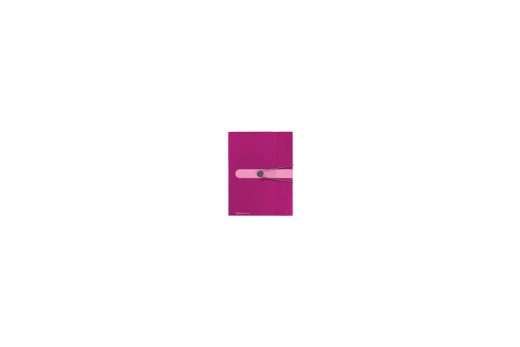 Herlitz Sammelbox A4 PP 4.0cm opak beere m.Gummizug