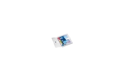 Herlitz Sammelbox A4 PP 4.0cm farbl.transp. m.Gummizug