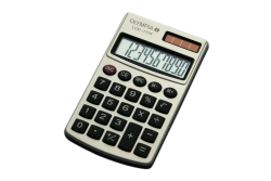Olympia Taschenrechner LCD-1110 silber