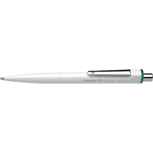Druckkugelschreiber K3 Biosafe - M, grün (dokumentenecht)