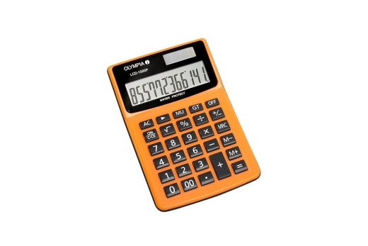 Olympia Taschenrechner LCD-1000P orange