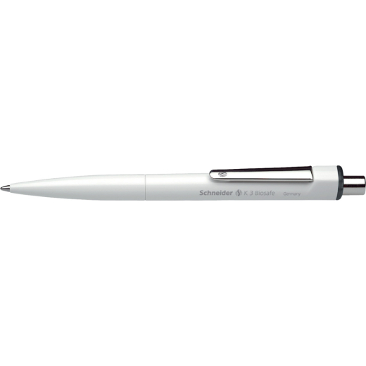 Druckkugelschreiber K3 Biosafe - M, schwarz (dokumentenecht)