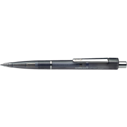 Druckkugelschreiber Optima - M, schwarz (dokumentenecht)