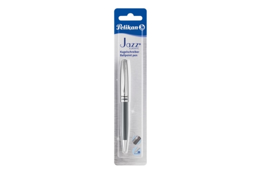 Pelikan Drehkugelschreiber Jazz Classic Metall warmgrau Blister