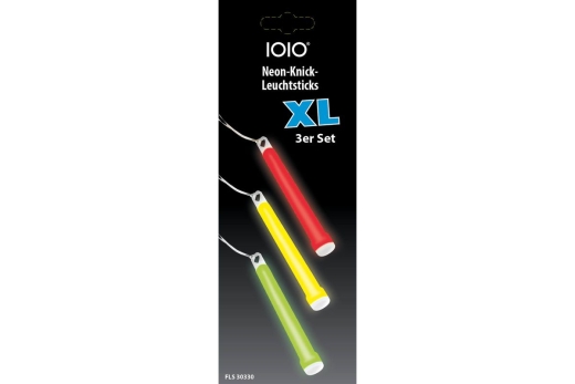Olympia IOIO Knicklichter FLS 30330 XL rot,grün,gelb 3 Stück