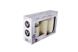 Olympia IOIO LED-Wachskerzen Set LED 48 3er Set
