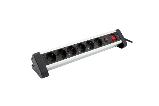 Olympia IOIO Steckdosenleiste SL 2625 S 6xSchuko si/sw