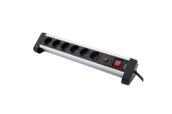 Olympia IOIO Steckdosenleiste SL 2625 S 6xSchuko si/sw