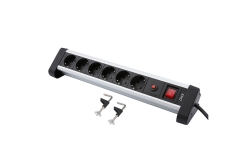 Olympia IOIO Steckdosenleiste SL 2625 S 6xSchuko si/sw