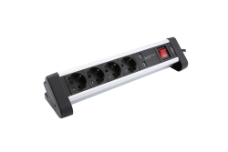 Olympia IOIO Steckdosenleiste SL 2425 U 4xSchuko/2x-A si/sw