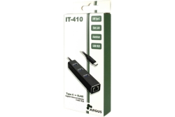 Inter-Tech LAN-Adapter Argus IT-410 USB-C Gigabit Ethernet