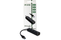 Inter-Tech LAN-Adapter Argus IT-310 USB-A Gigabit Ethernet