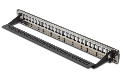 DIGITUS Patchpanel 1HE 24-Port Rackmount Modular geschirmt