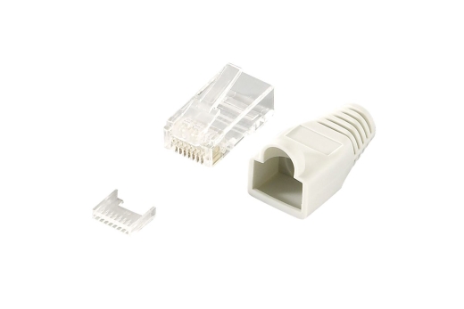 Logilink Modular Plug CAT 6 RJ45, 100er Set ungeschirmt