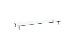Logilink Monitorerhöhung/-Tisch aus Glas, extra breit