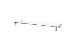 Logilink Monitorerhöhung/-Tisch aus Glas, extra breit
