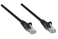 INTELLINET Patchkabel RJ45 Cat5e komp. SF/UTP CCA 1,5m sw