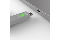 LINDY USB Typ C Port Schloss grün