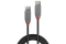 LINDY USB 2.0 Verlängerung Typ A/A Anthra Line M/F 2m