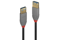 LINDY USB 3.0 Verlängerung Typ A/A Anthra Line M/F 2m