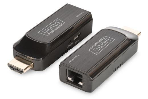 DIGITUS HDMI Extender Set Cat6/6a/7 Full HD bis 50m StromUSB