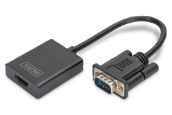 DIGITUS Konverter VGA > HDMI + Audio Full HD 1080p...