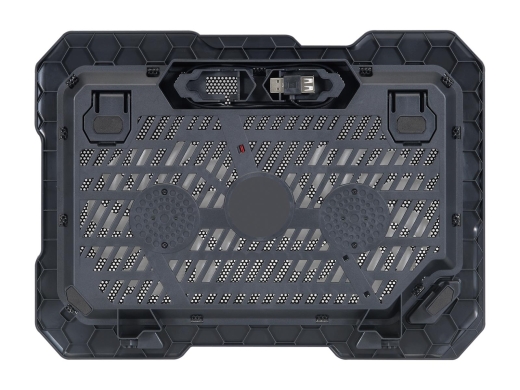 CONCEPTRONIC 2-Fan USB-A2.0 Laptop-Kühlpad 25Kg 15.6 sw