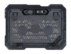 CONCEPTRONIC 2-Fan USB-A2.0 Laptop-Kühlpad 25Kg 15.6 sw