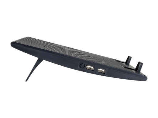 CONCEPTRONIC 2-Fan USB-A2.0 Laptop-Kühlpad 30Kg 17 sw