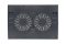 CONCEPTRONIC 2-Fan USB-A2.0 Laptop-Kühlpad 30Kg 17 sw