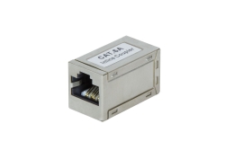 Logilink Patchkabelverbinder 1:1 Cat.6A STP, Metallgehäuse