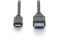 DIGITUS USB 2.0 Anschlusskabel Typ C -A St/St 1.0m, sw