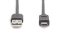 DIGITUS USB 2.0 Anschlusskabel Typ C -A St/St 3.0m, sw