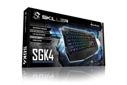 Sharkoon Gaming Tastatur Skiller SGK4 schwarz DE