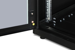 DIGITUS Netzwerkschrank Unique 26HE 1342x600x1000mm schwarz (Speditionsversand)