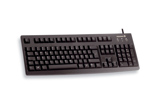 CHERRY G83-6105 KB NTK Tastatur Wired DE schwarz