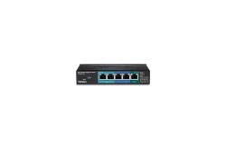 TRENDnet Switch 5-Port Gbit EdgeSmart PoE+ 18 W Metall
