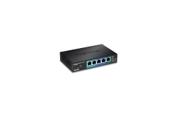 TRENDnet Switch 5-Port Gbit EdgeSmart PoE+ 18 W Metall