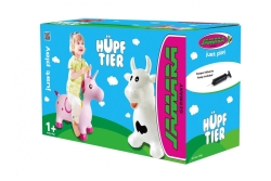 Jamara Hüpftier Drache grün mit Pumpe