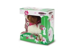 Jamara Plüschhund Lucky RC Weiß/Braun 27MHz
