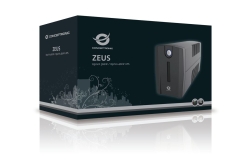 CONCEPTRONIC USV 650VA/360W/2xSchuko/HID USB/RJ45in/Out sw