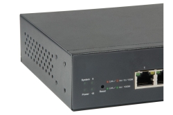 LevelOne PoE+Switch 8xGE PoE/2xSFP 70W WebSmart managed